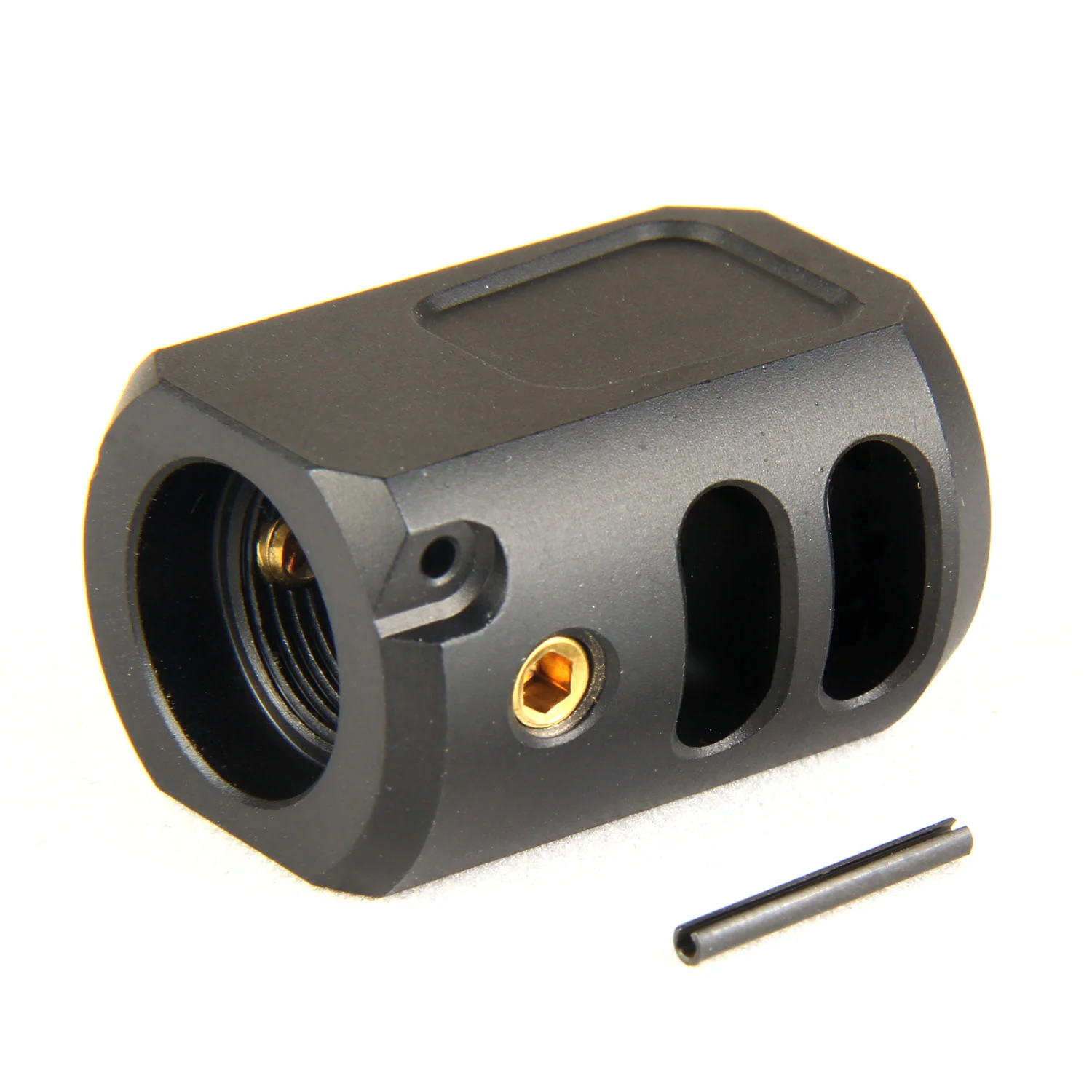 9/16x24 TPI Six Ports Muzzle Brake Compensator For .40 #1812-4 - Image 3
