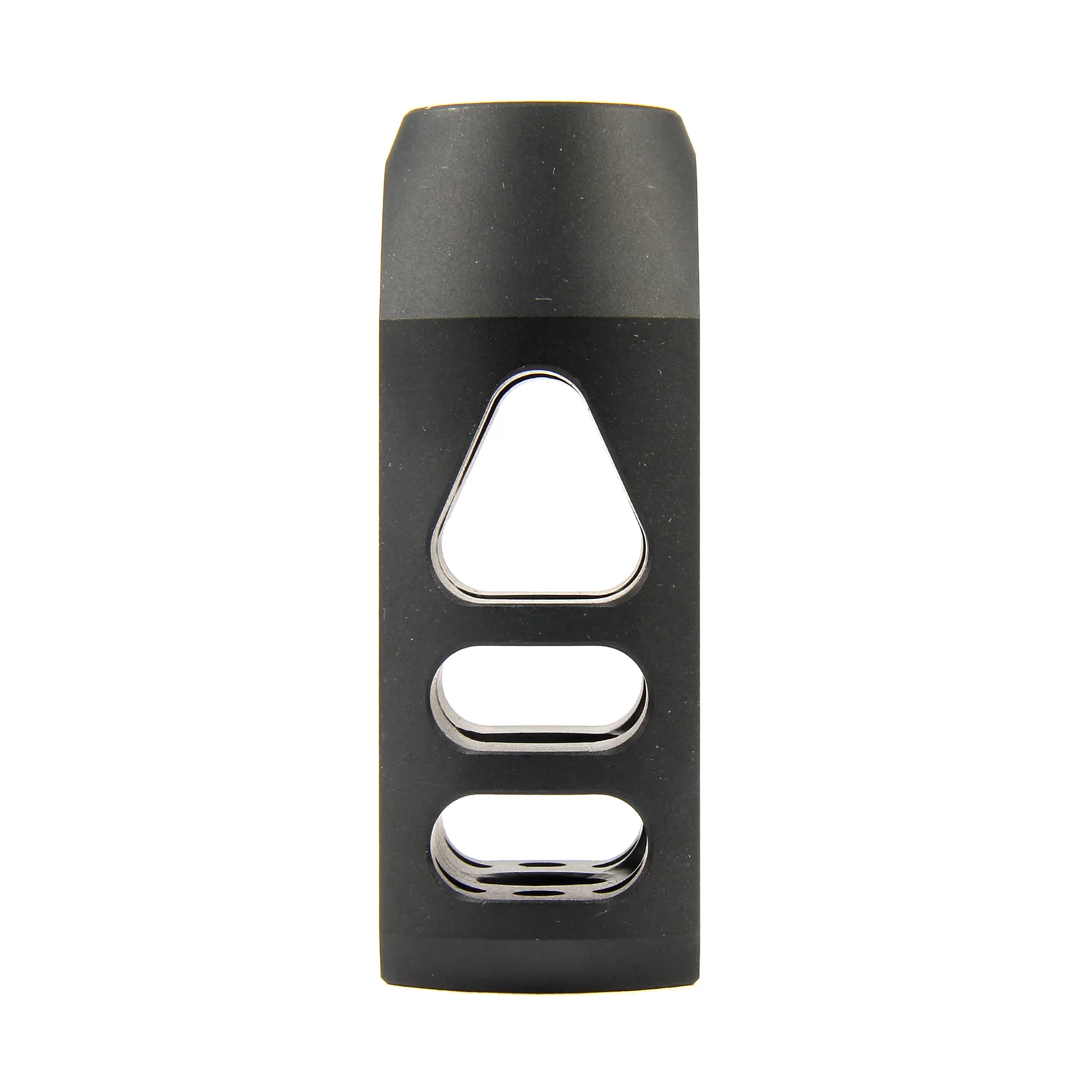 9MM Tanker Style Muzzle Brake 1/2x36 TPI Compensator - Image 5