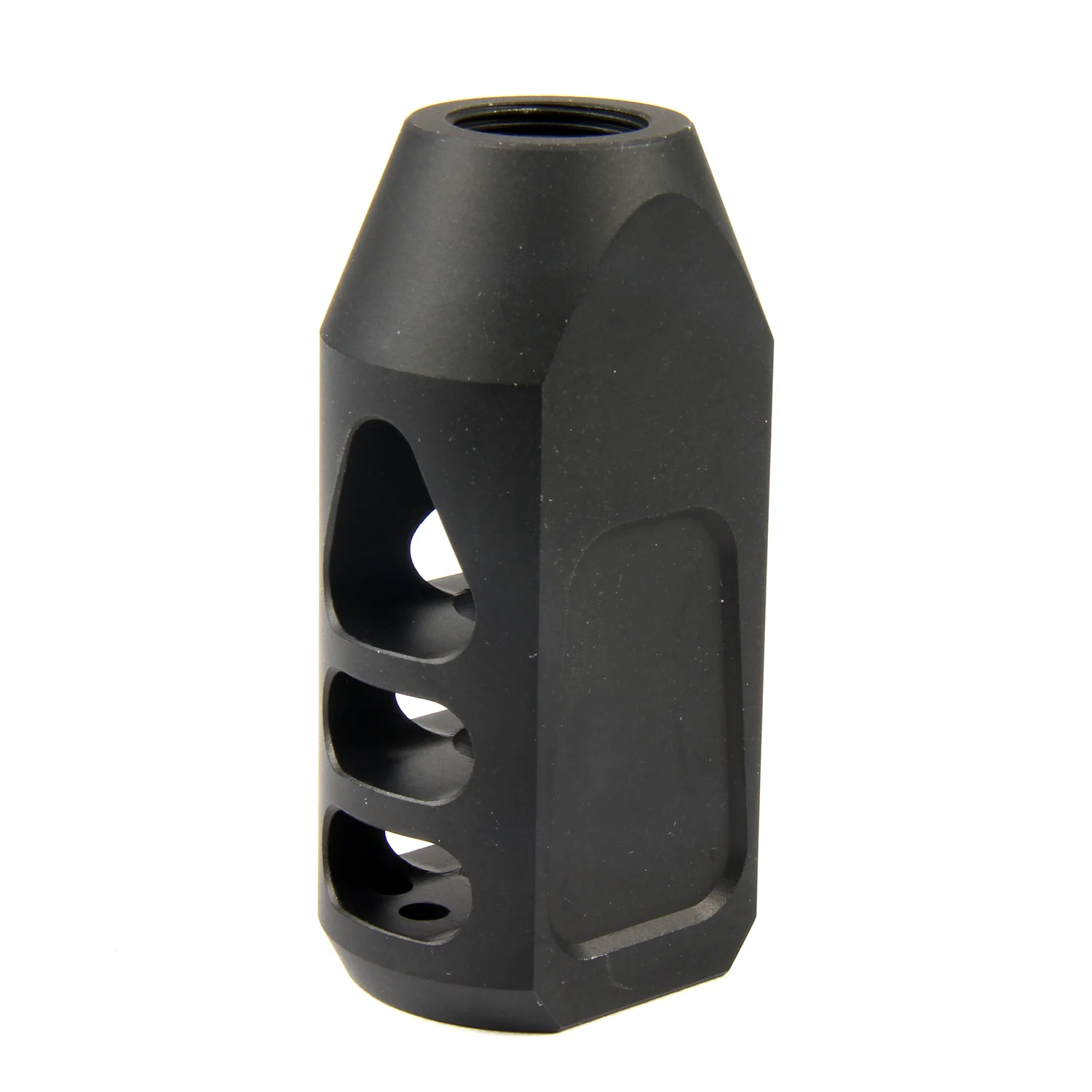 Tanker Style Muzzle Brake 1/2"x28 TPI For .223/5.56 & 5/8"x24 TPI For .308 - Image 6